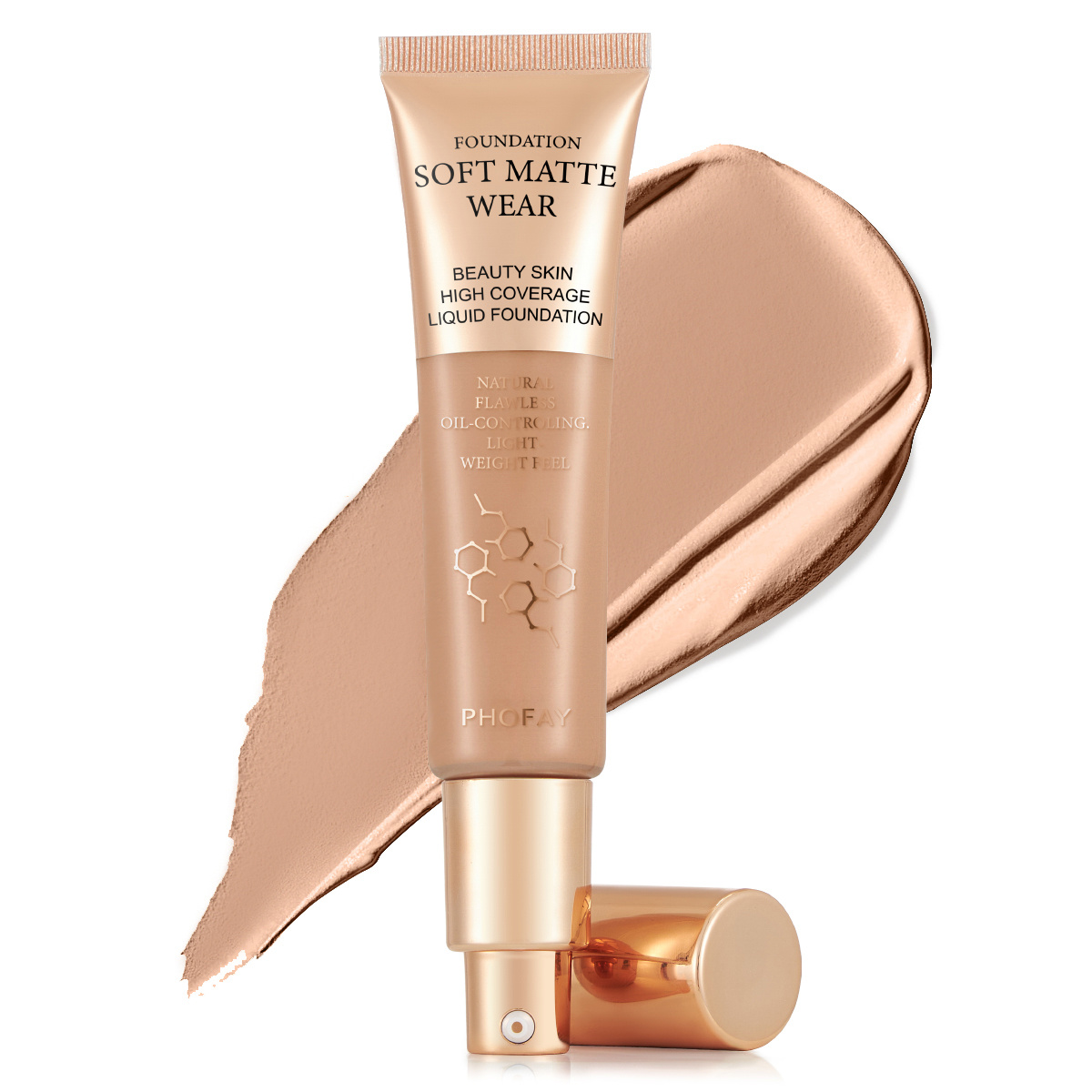 PHOFAY Full Coverage Foundation – Flawless Skin All Day - Image 5