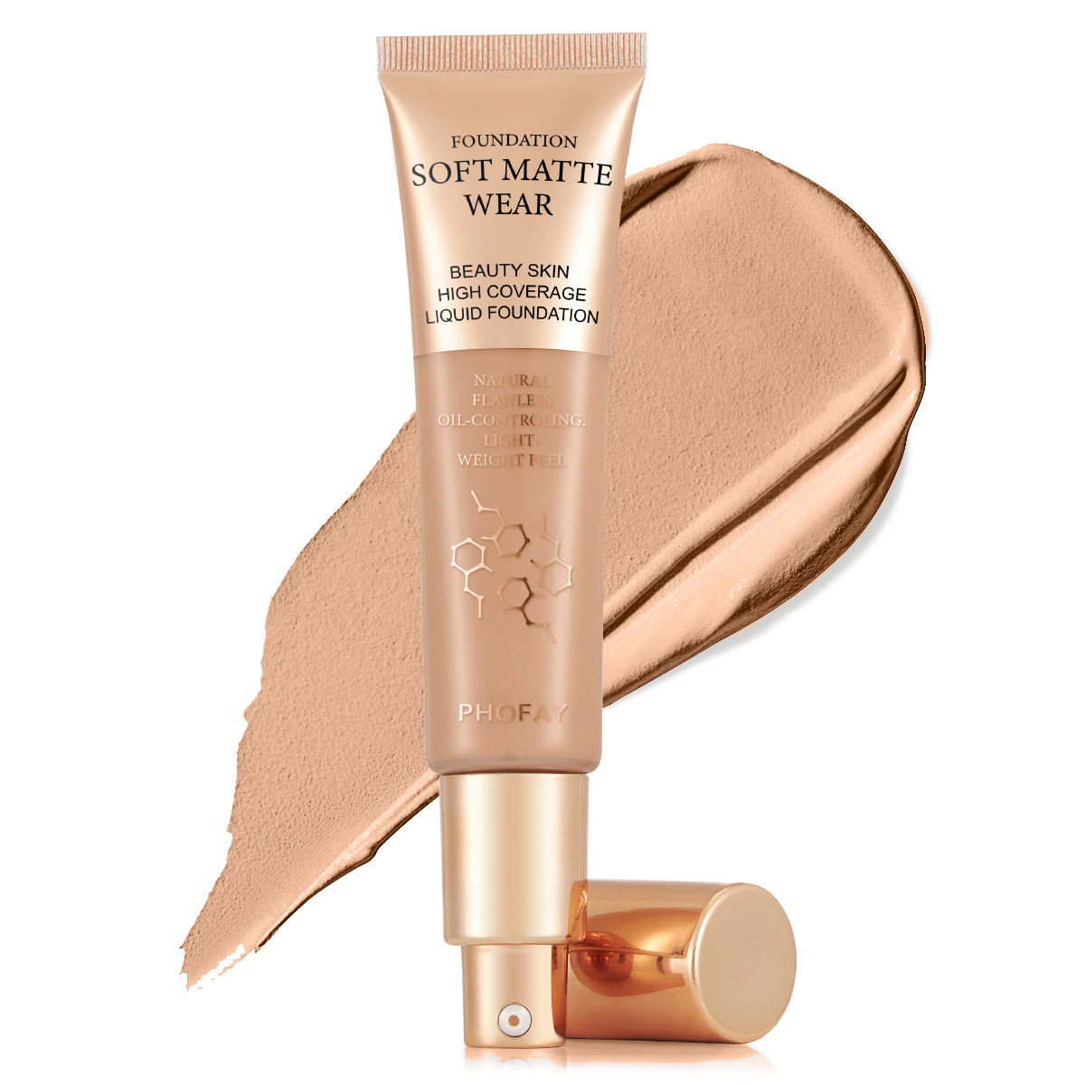 PHOFAY Full Coverage Foundation – Flawless Skin All Day - Image 7