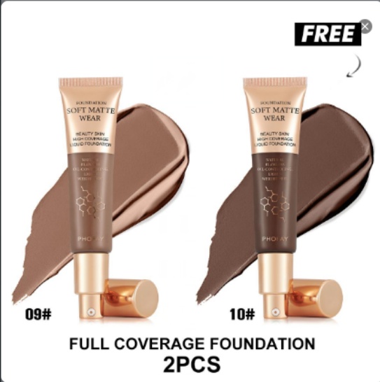 PHOFAY Full Coverage Foundation – Flawless Skin All Day - Image 10
