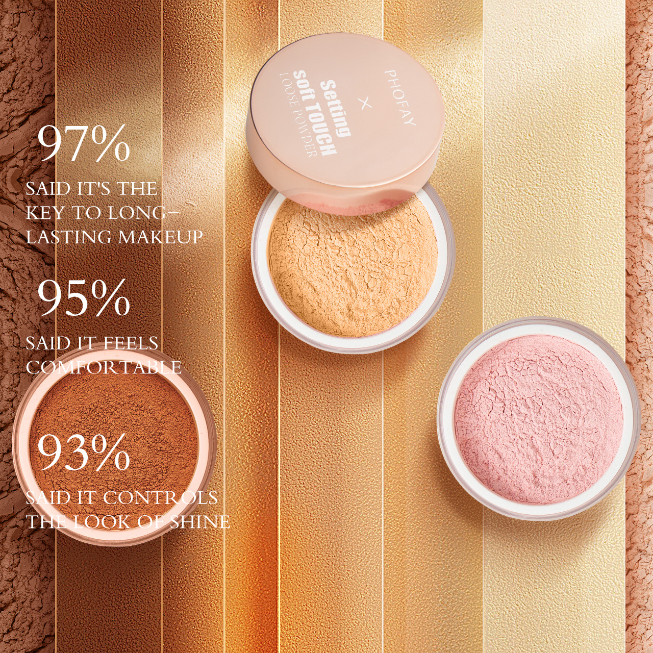 PHOFAY Setting Soft Touch Loose Powder - Image 8