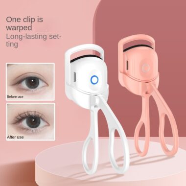 Rechargeable Heated Eyelash Curler - Long-Lasting Curls